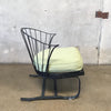 Vintage Bistro Cushioned Patio Chair