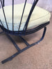 Vintage Bistro Cushioned Patio Chair