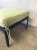 Vintage Cushioned Patio Ottoman