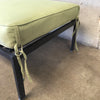 Vintage Cushioned Patio Ottoman