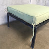 Vintage Cushioned Patio Ottoman