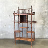 Antique Bamboo Etagere