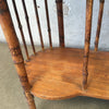 Antique Bamboo Etagere