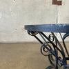 Mid Century Steel and Glass Table