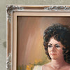 1960's Oil on Board Framed Portrait Painting