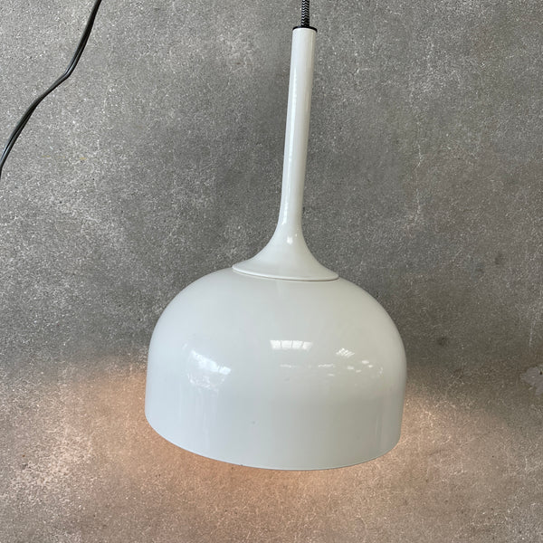 Modern Enamel Swag Lamp