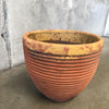 Ringed Terra Cotta Planter