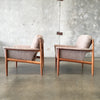 Set of Two Danish Lounge Chairs by Grete Jalke for France & Sons