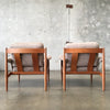 Set of Two Danish Lounge Chairs by Grete Jalke for France & Sons