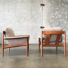 Set of Two Danish Lounge Chairs by Grete Jalke for France & Sons