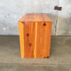 Vintage Solid Wood Credenza #1