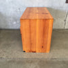 Vintage Solid Wood Credenza #1