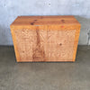 Vintage Solid Wood Credenza #1