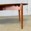 Mid Century Danish Teak Surfboard Coffee Cocktail Table