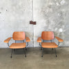 Pair of Mid Century 1962 Easy Chairs Model 8,000 By Tjerk Reijenga