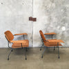 Pair of Mid Century 1962 Easy Chairs Model 8,000 By Tjerk Reijenga