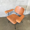 Pair of Mid Century 1962 Easy Chairs Model 8,000 By Tjerk Reijenga