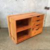 Vintage Solid Wood Credenza