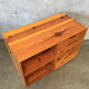 Vintage Solid Wood Credenza