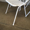 Set of Four Rid Jid Designed by Salterini Folding Patio Chairs