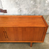 Vintage Tambour Door Teak Credenza By Soro Stolefabrik