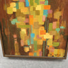 Mid Century Oil On Board Abstract Painting - Signed Kyle '61