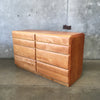 Vintage Mid Century Modern Russel Wright Stardust Eight Drawer Dresser