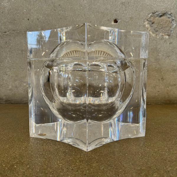 Alessandro Albrizzi Lucite Hexagronal Ice Bucket