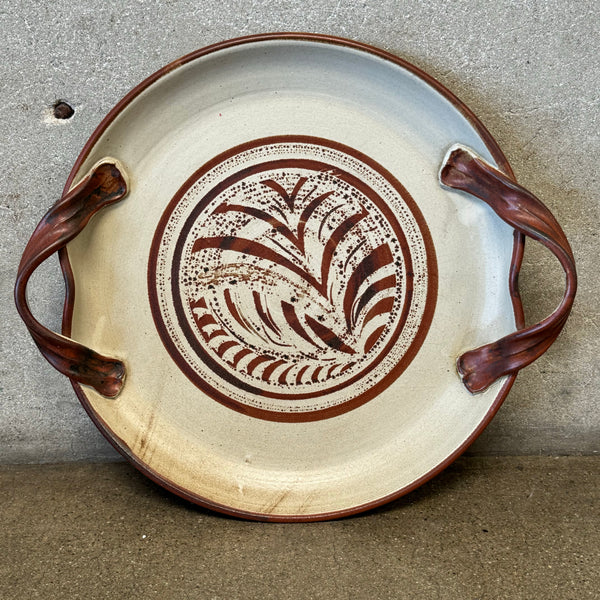 California Studio Pottery Tray By Dan Flat