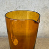 Italian Amber Murano Pitcher