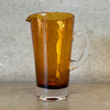 Italian Amber Murano Pitcher