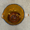 Italian Amber Murano Pitcher