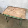 Antique Primitive Bakers Table