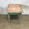 Antique Primitive Bakers Table