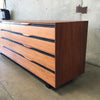 Eight Drawer Walnut Dresser By John Kapel For Glenn Of California