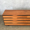 Eight Drawer Walnut Dresser By John Kapel For Glenn Of California