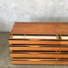 Eight Drawer Walnut Dresser By John Kapel For Glenn Of California