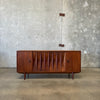 Merton Gershun Sculptural Diamond Front Credenza for American of Martinsville