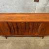 Merton Gershun Sculptural Diamond Front Credenza for American of Martinsville