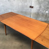 Vintage Danish Teak Dining Table by Gudme