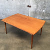 Vintage Danish Teak Dining Table by Gudme