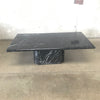 Vintage Black Marble Coffee Table