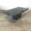 Vintage Black Marble Coffee Table