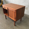 Jack Cartwright for Founders Mid Century Modern Walnut Side Table/Nightside