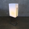 1970's Paul Mayen Style Lamp Acrylic & Chrome