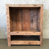 Antique Rustic Wood Cabinet/Bar