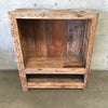 Antique Rustic Wood Cabinet/Bar