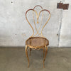 Vintage Italian Gilded Iron Decorative Chair