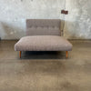 Mid Century Wave Chaise Lounge New Upholstery