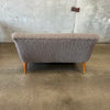 Mid Century Wave Chaise Lounge New Upholstery